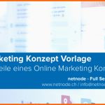 Ideal Line Marketing Konzept Vorlage