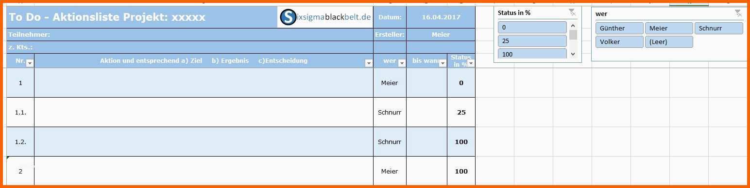 Ideal Projektplan Excel Kostenlose Vorlage Zum En