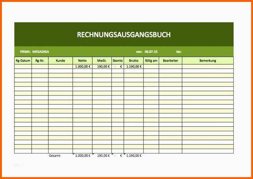 Ideal Rechnung Excel Vorlage Kostenlos Erstaunlich 19 Einnahmen