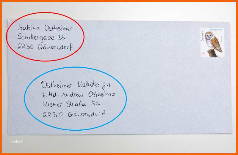 Ideal Richtig Adressieren Und Beschriften Für