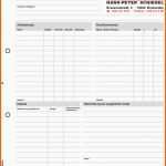 Ideal Stundenzettel &amp; Materialschein formulare Mit Durchschlag