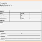Ideal Telefonnotiz Vorlage Kostenlos Großartig Richtig