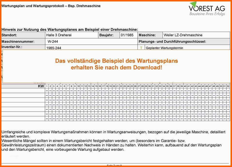 Ideal Wartungsplan Vorlage Excel Neu Gemütlich Auto Wartungsplan