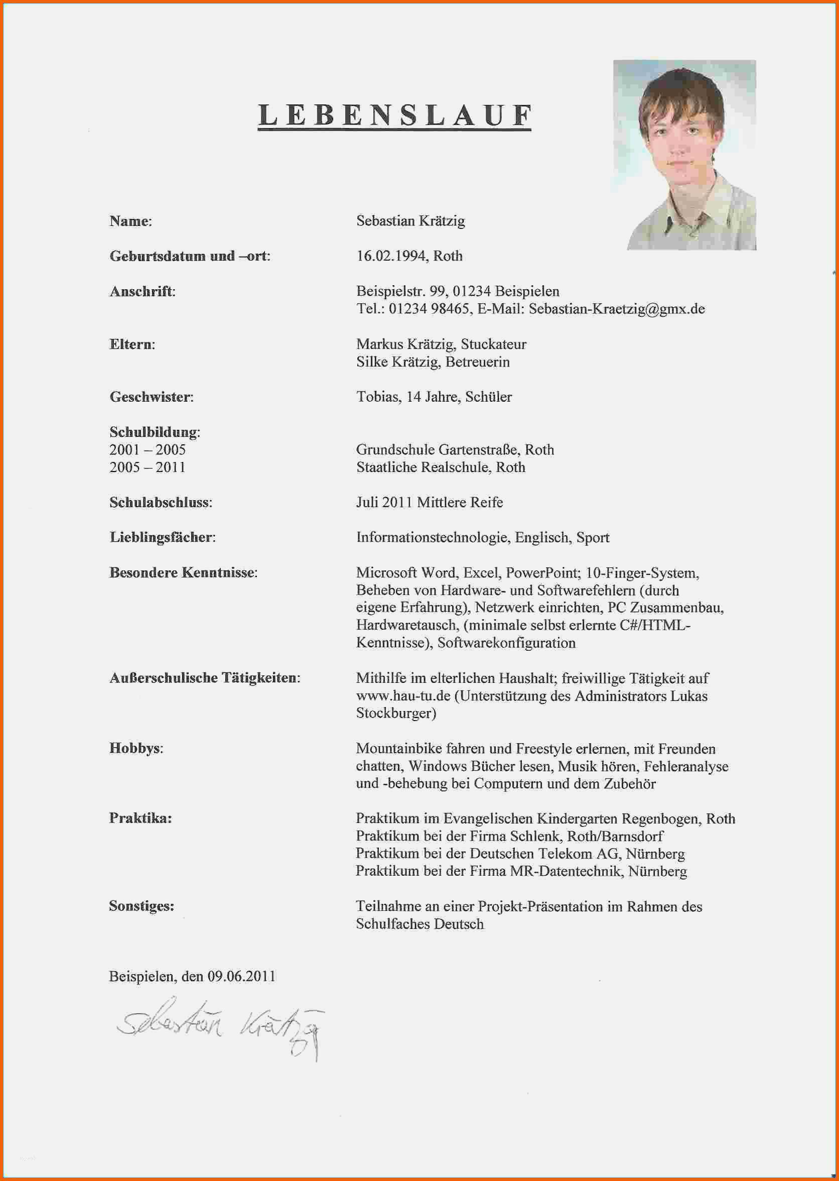 Kreativ 11 Praktikumsbericht Vorlage Schule 9 Klasse