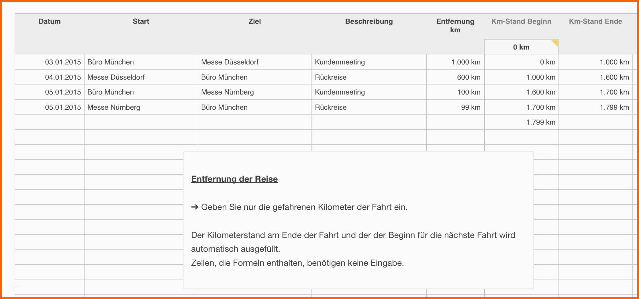 Kreativ 12 Fahrtenbuch Vorlage Kostenlos