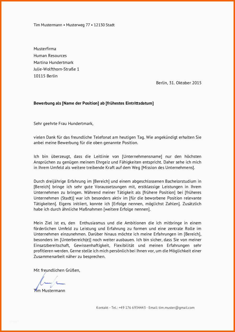 Kreativ 15 Bewerbung Als Verkäuferin Vorlage