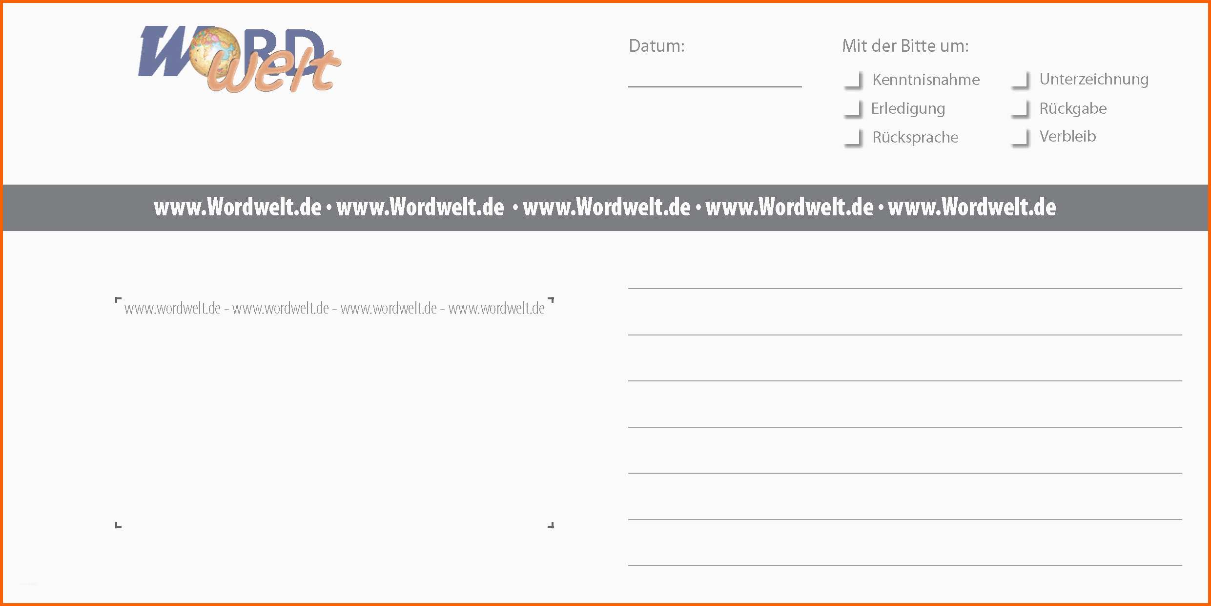 Kreativ 15 Gesprächsnotiz Vorlage