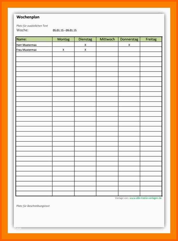 Kreativ 15 Inventarliste Vorlage
