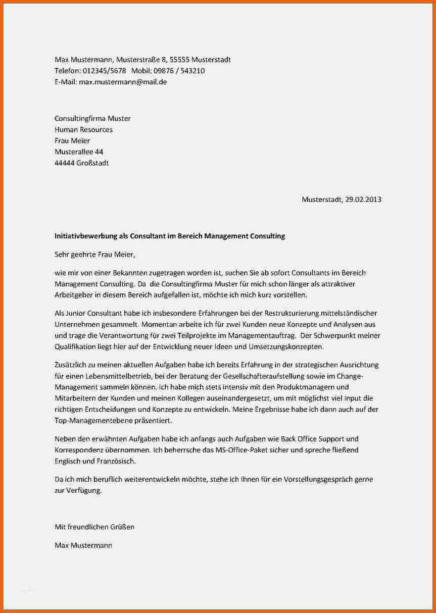 Kreativ 17 Bewerbung Vorlage Praktikum