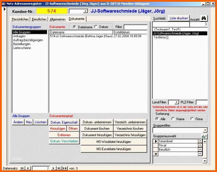 Kreativ 20 Adressdatenbank Excel Vorlage Vorlagen123 Vorlagen123