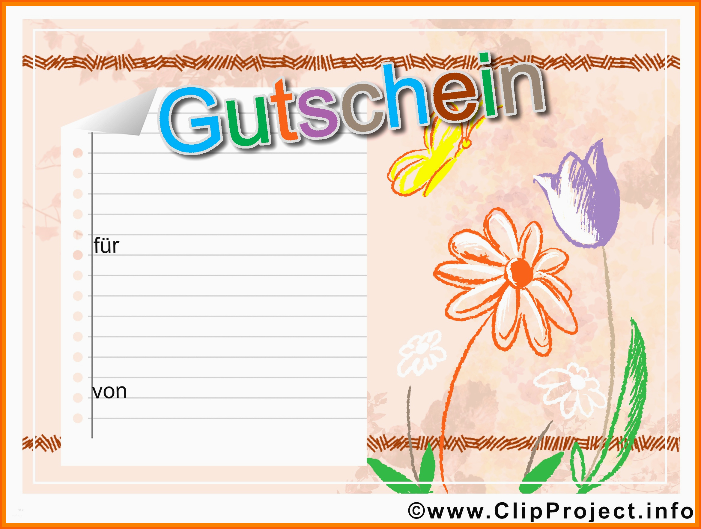 Kreativ 7 Gutschein Vorlagen Word Kostenlos