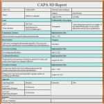 Kreativ 8d Report Vorlage Xls Cool Beste Capa Vorlage Bilder Ideen