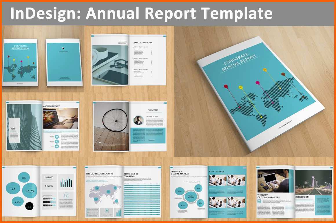 Kreativ Annual Report V129 Brochure Templates Creative Market