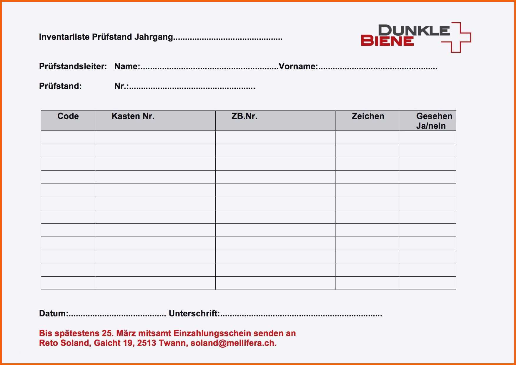 Kreativ Aufmaßblatt Excel