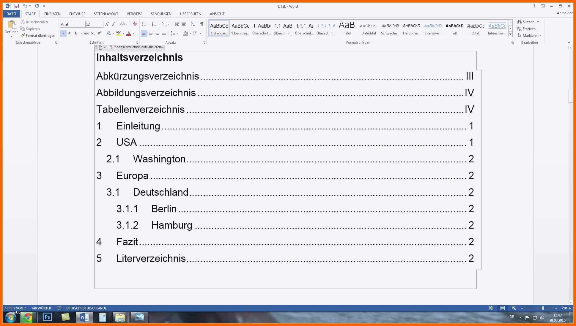 Kreativ Bautagebuch Excel