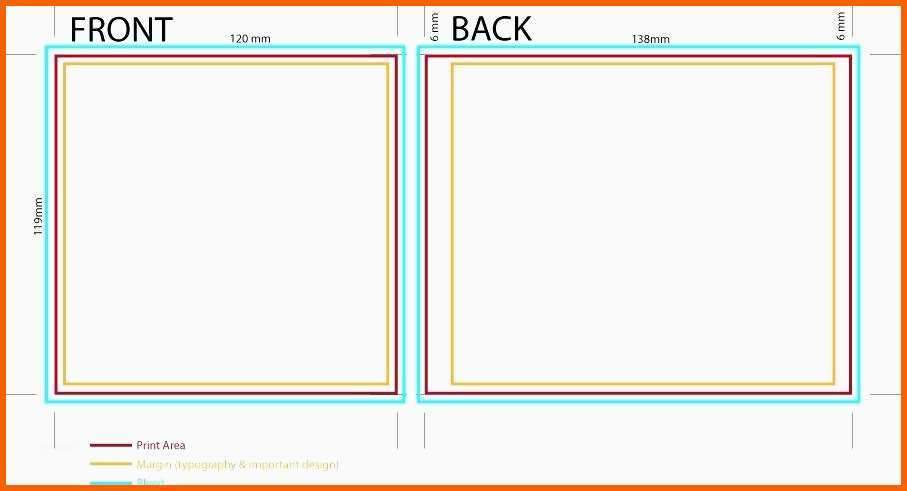 Kreativ Case Insert Template Cd Back Cover Label Shop