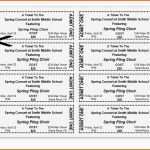Kreativ event Tickets Editierbare Word Vorlage Bedruckbar