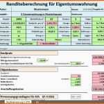 Kreativ Investitionsrechnung Excel Vorlage – De Excel