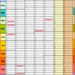 Kreativ Kalender 2017 Zum Ausdrucken In Excel 16 Vorlagen