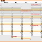 Kreativ Kalender 2018 Zum Ausdrucken In Excel 16 Vorlagen