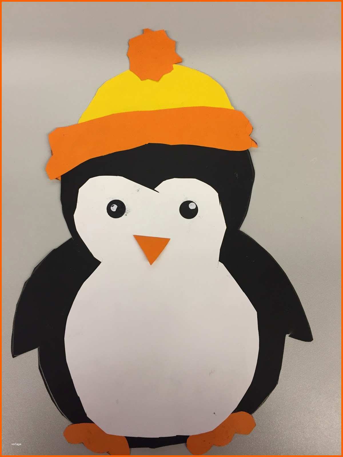 Kreativ Klassenkunst Fensterdeko Pinguin &amp; Freebie