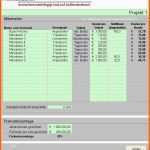 Kreativ Kostenrechnung Excel Vorlage – Vorlagen Komplett