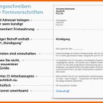 Kreativ Kündigungsschreiben Gratis Muster form Inhalt Tipps