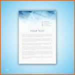 Kreativ Layout Design Für Ein Business Briefpapier Oder Flyer