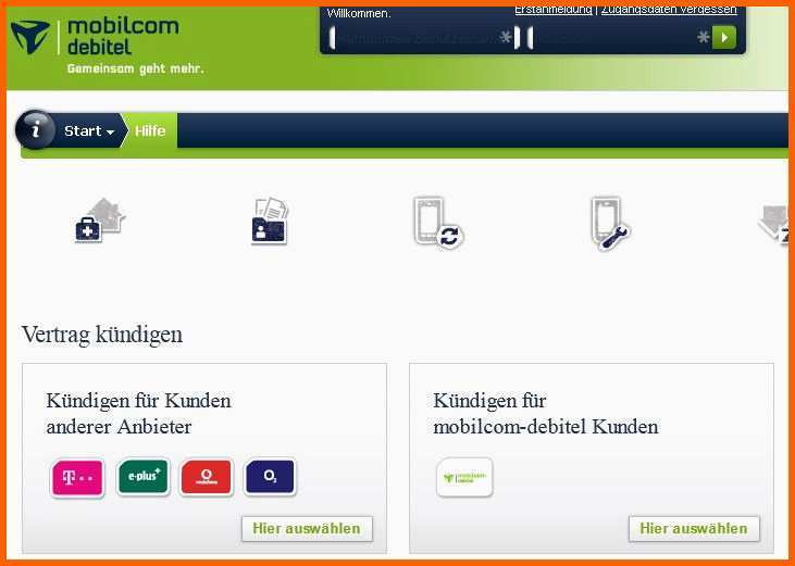 Kreativ Mobil Debitel Kündigung Vorlage