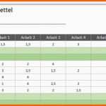 Kreativ Stundenzettel Vorlage Download
