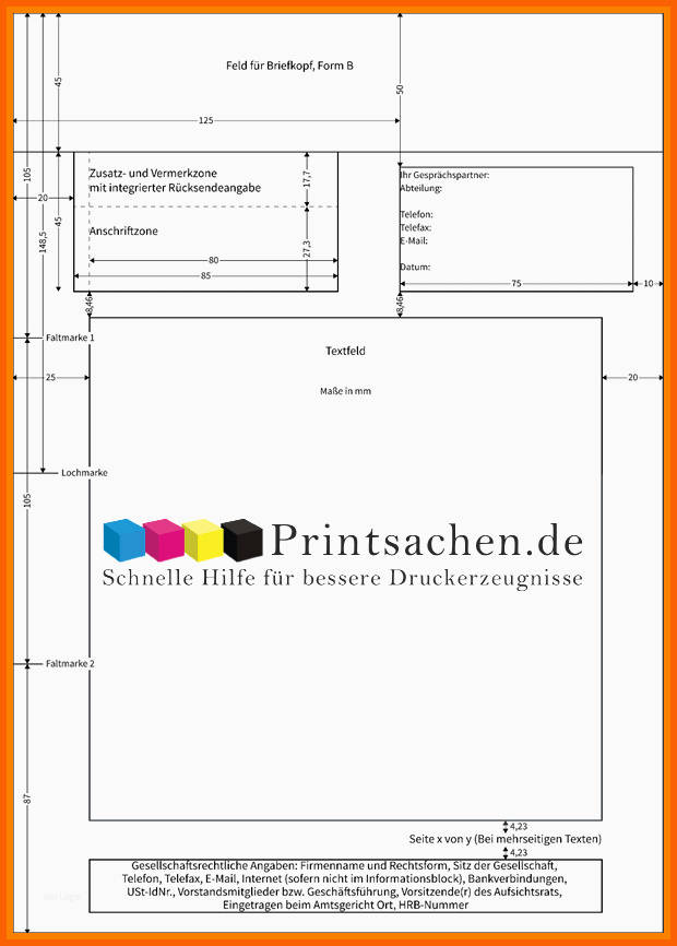 Limitierte Auflage 10 Briefbogen Vorlage Indesign
