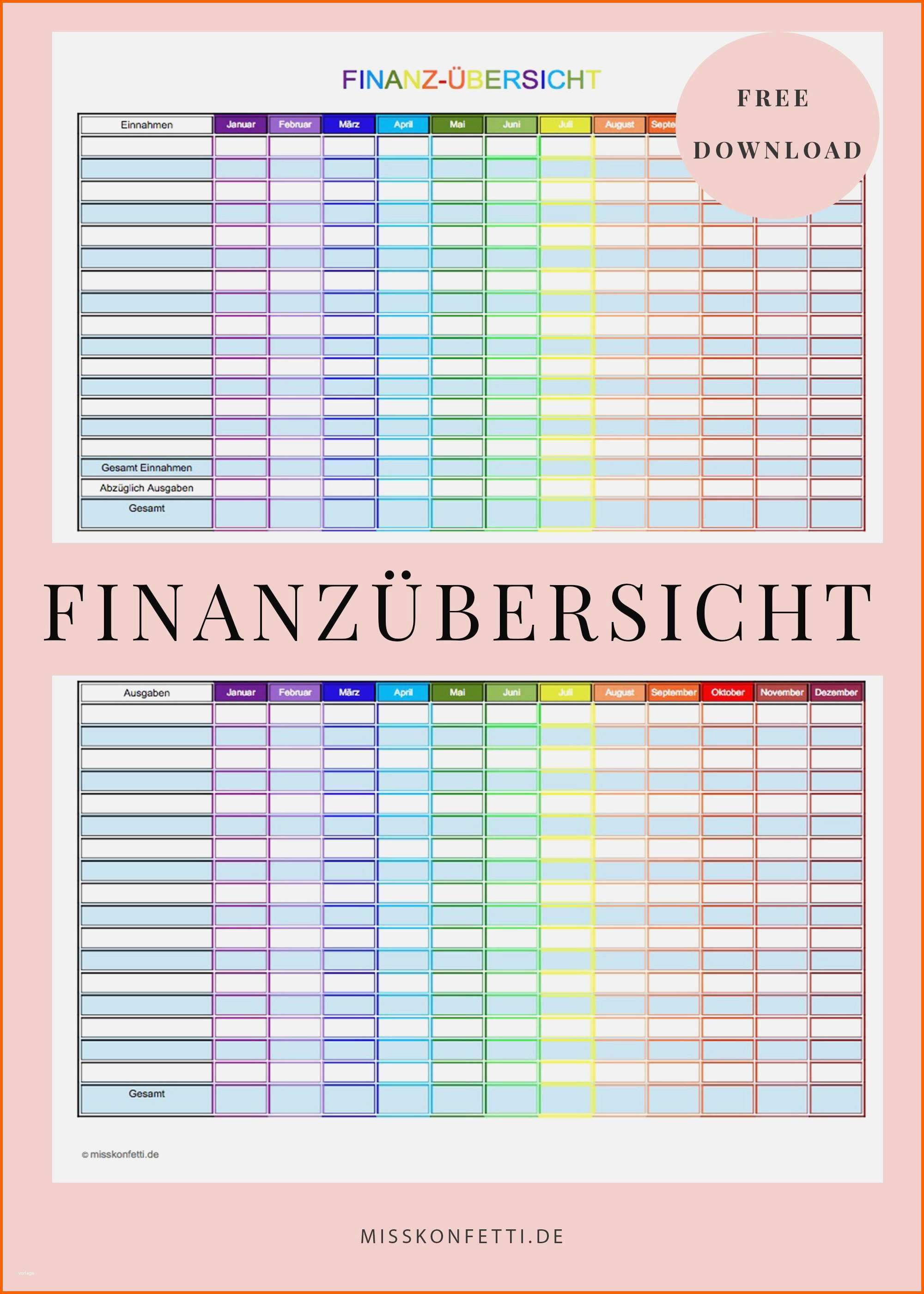 Limitierte Auflage 10 Haushaltsbuch Muster