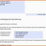 Limitierte Auflage 12 Kündigung Per Email Vorlage
