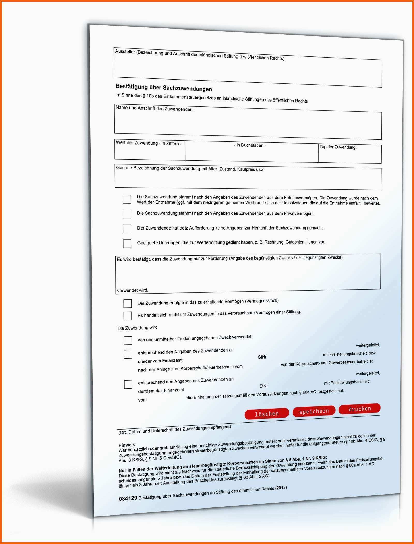 Limitierte Auflage 46 Süß Spendenbescheinigung Sachspende Vorlage Bilder - Kostenlos Vorlagen ...