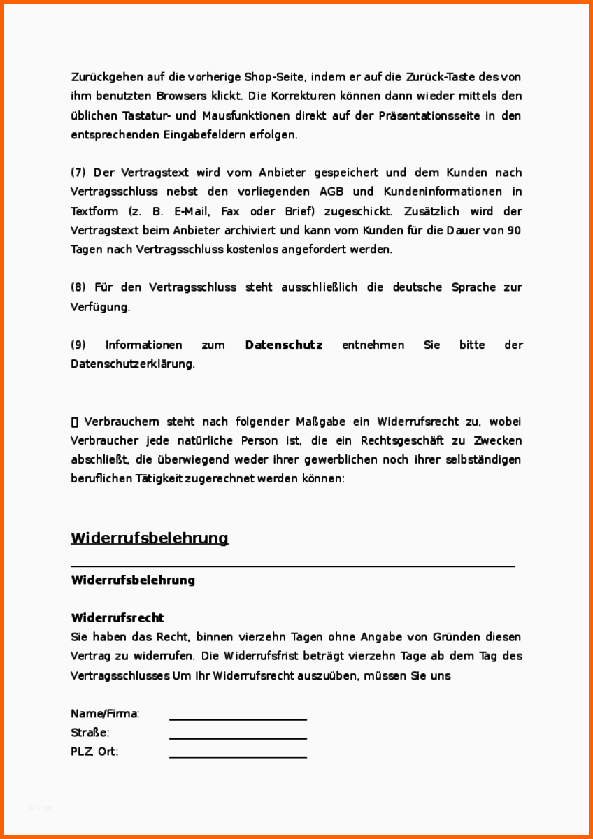 Limitierte Auflage Agb Line Shop Für Diensctleistungen B2c Muster Zum