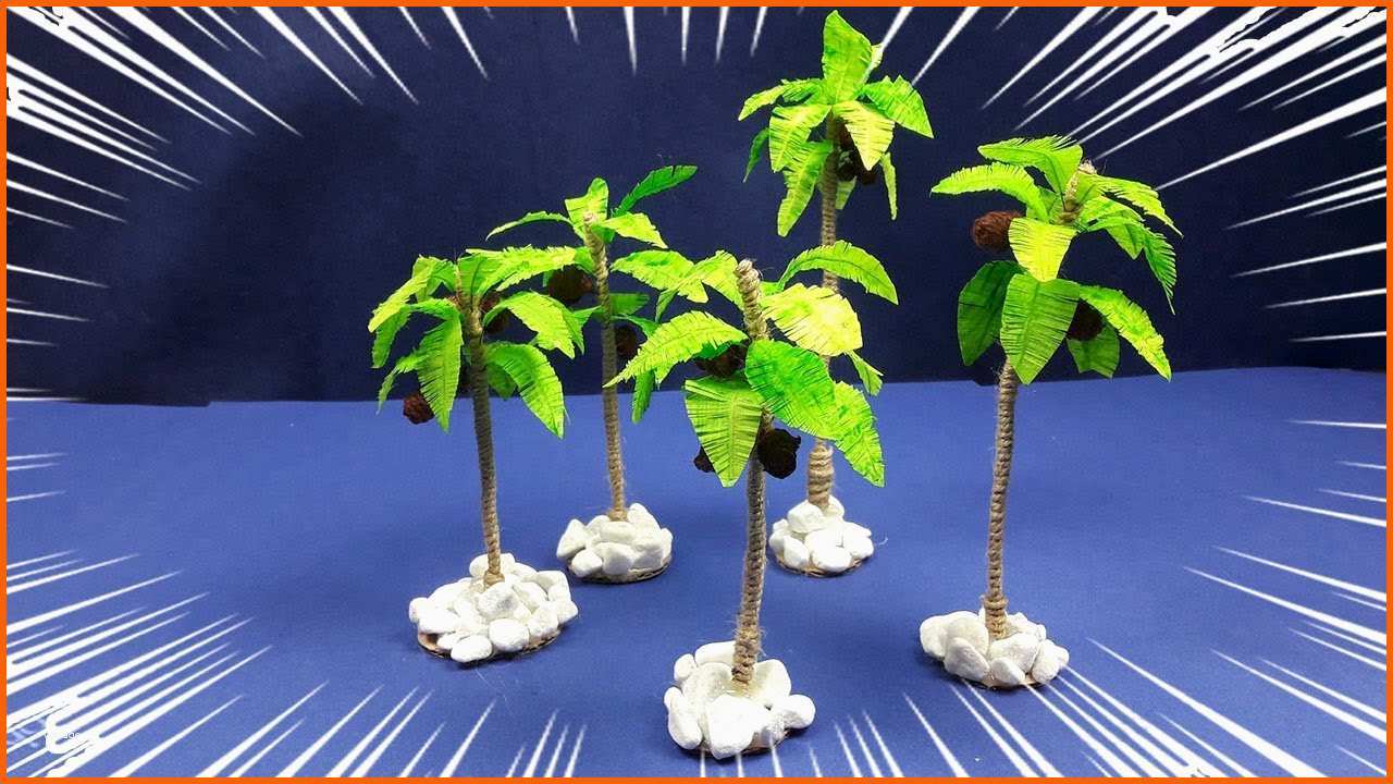 Limitierte Auflage Diy Palme Mit Kokosnüssen Schneiden ...