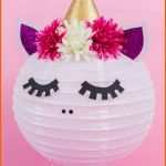 Limitierte Auflage Einhorn Laterne Basteln Schnelle Diy Idee