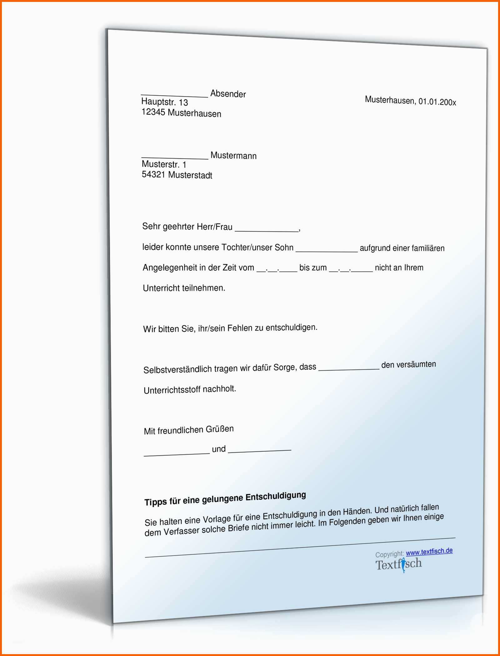 Limitierte Auflage Entschuldigung Schule Familiäre Angelegenheiten