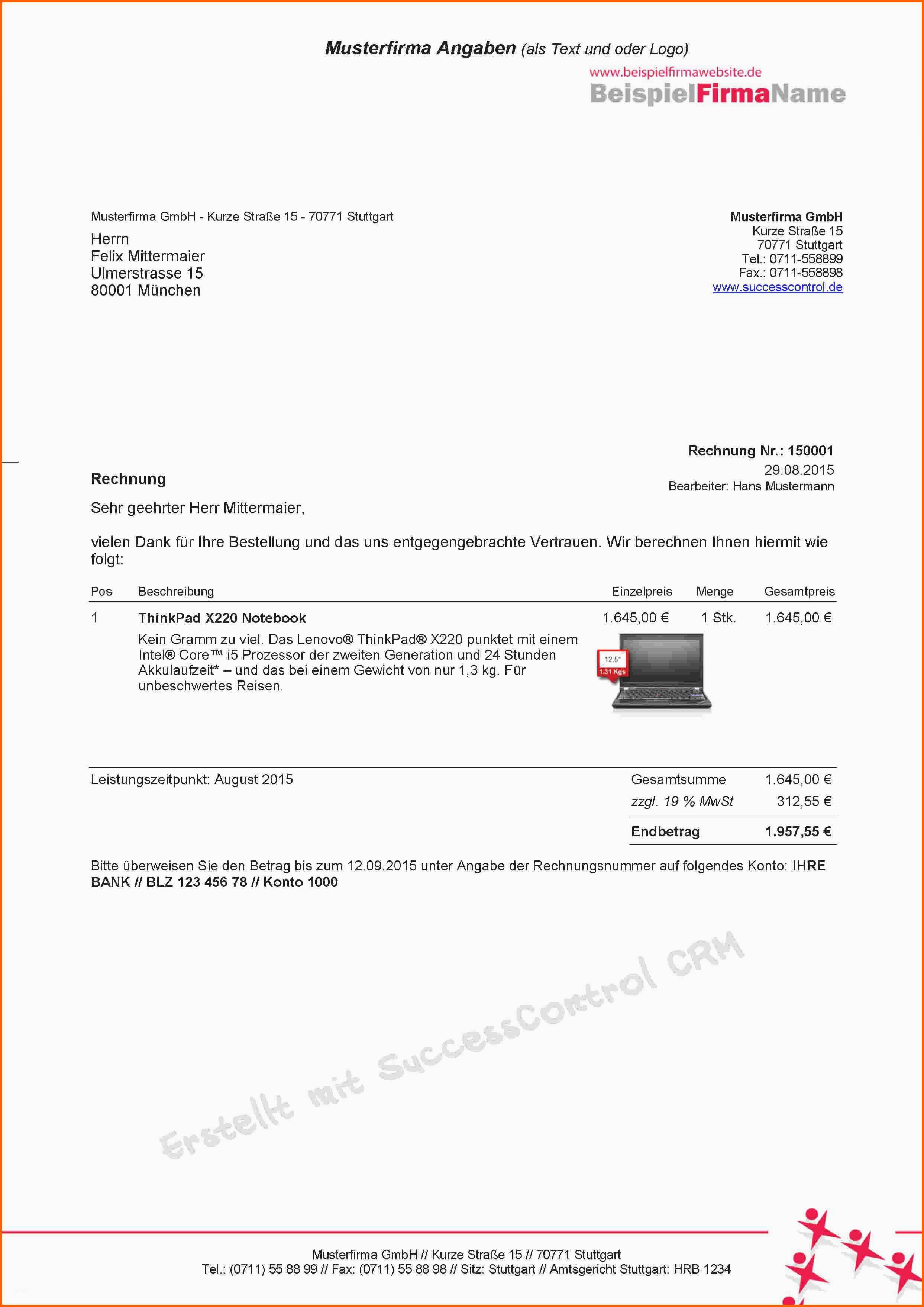Limitierte Auflage Frisch Quittung Vorlage
