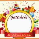 Limitierte Auflage Geburtstagsgutscheine Vorlagen • Individuelle Gutscheine