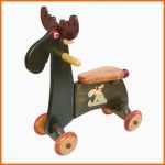 Limitierte Auflage Kinderfahrzeug Aus Holz Elch Farbig Von Janoschik