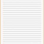 Limitierte Auflage Liniertes Papier Word Vorlage – Joslas In Liniertes Papier