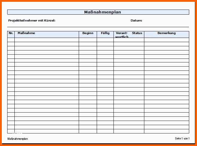 wartungsplan vorlage excel kostenlos