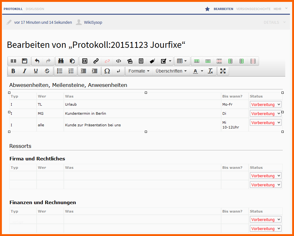 Limitierte Auflage Protokoll Schreiben Leicht Gemacht Im Wiki Protokolle