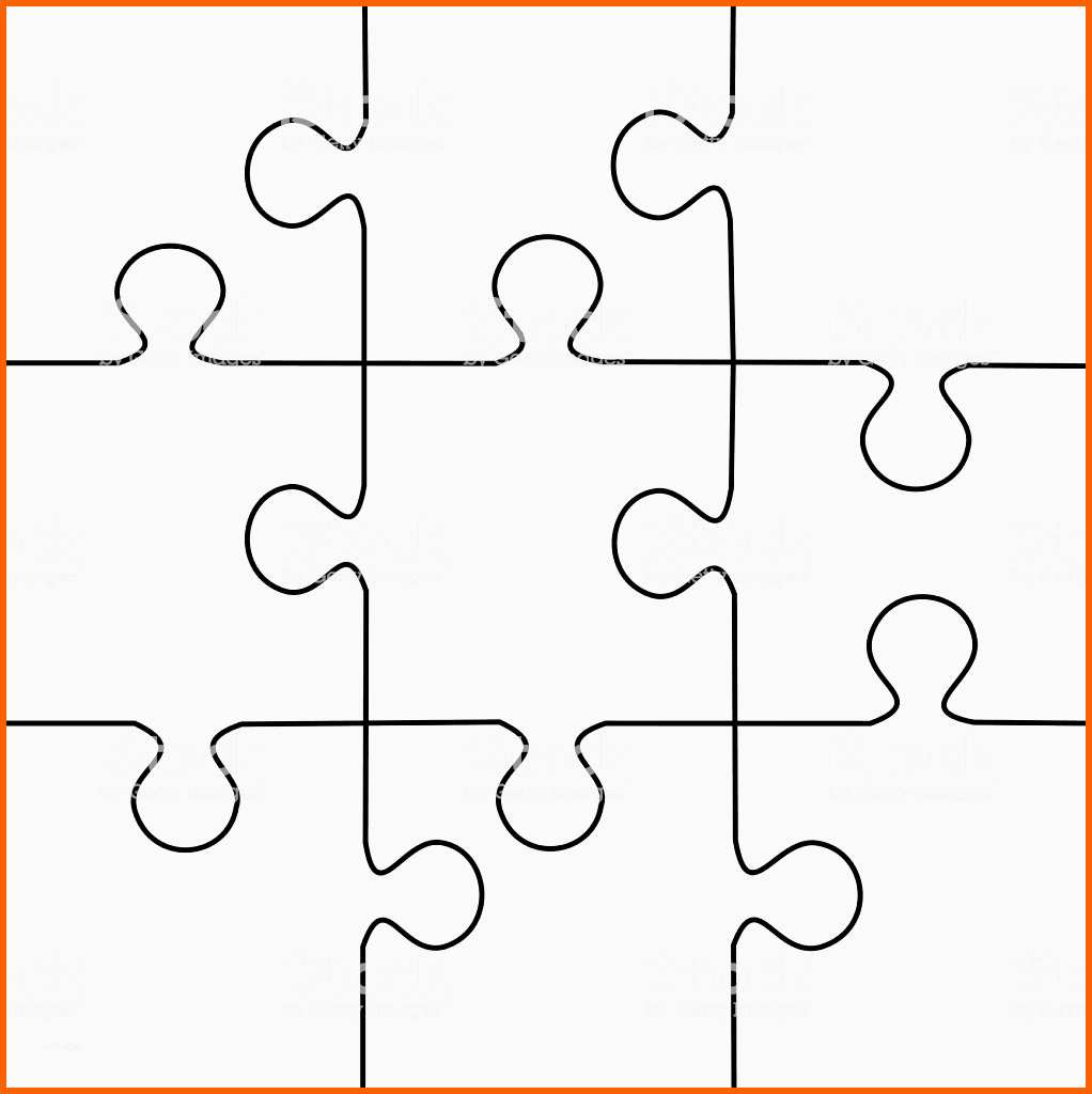 Limitierte Auflage Puzzle Stücke Vektor Vorlage 9 Stock Vektor Art Und Mehr