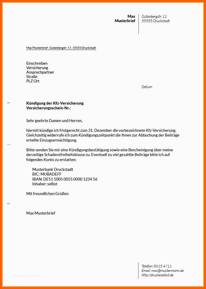 Limitierte Auflage Schreiben Versicherung Schadensregulierung Vorlage 44