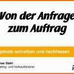 Limitierte Auflage Von Der Anfrage Zum Auftrag
