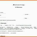 Limitierte Auflage Word Vorlage Mietvertrag Wohnung Download