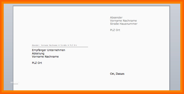 Modisch 12 Briefkopf Vorlage Word Kostenlos