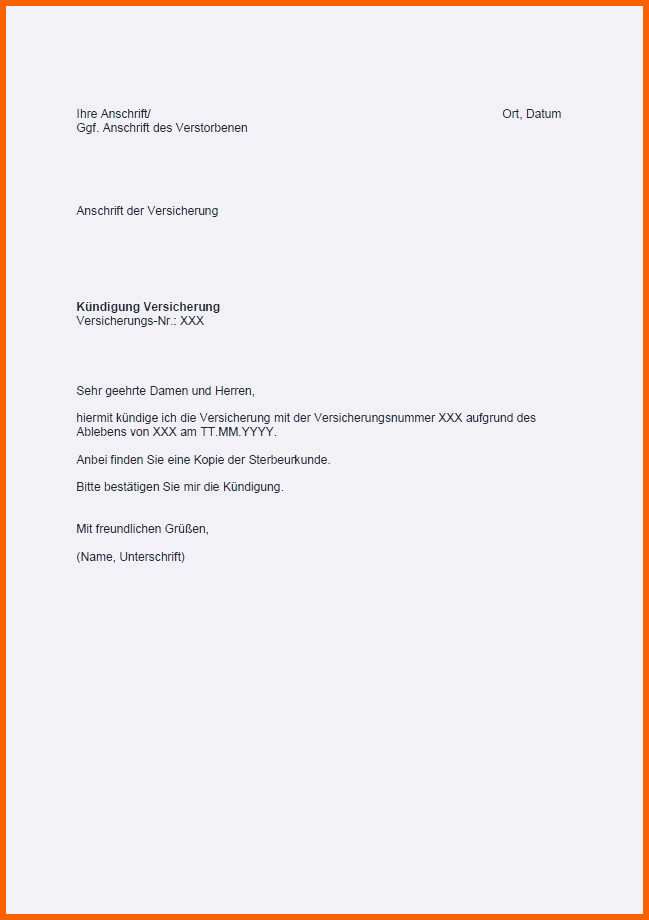 Modisch 14 Widerruf Versicherung Muster Word